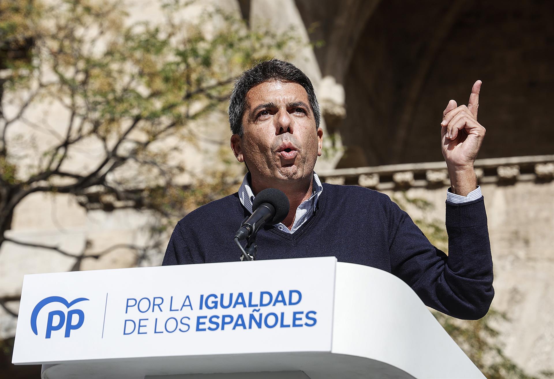 El president valencià Carlos Mazón