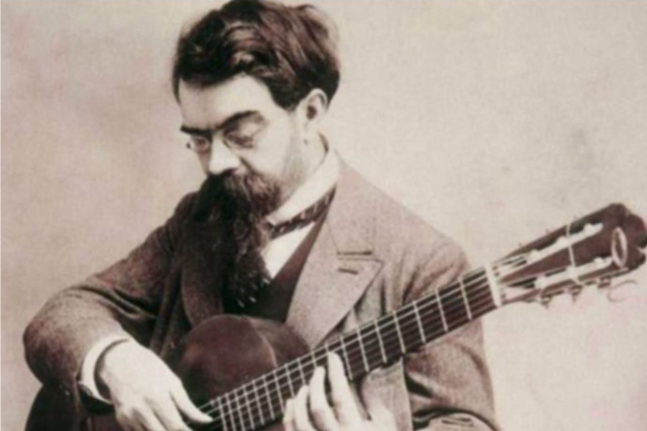 El guitarrista vila-realenc Francesc Tàrrega