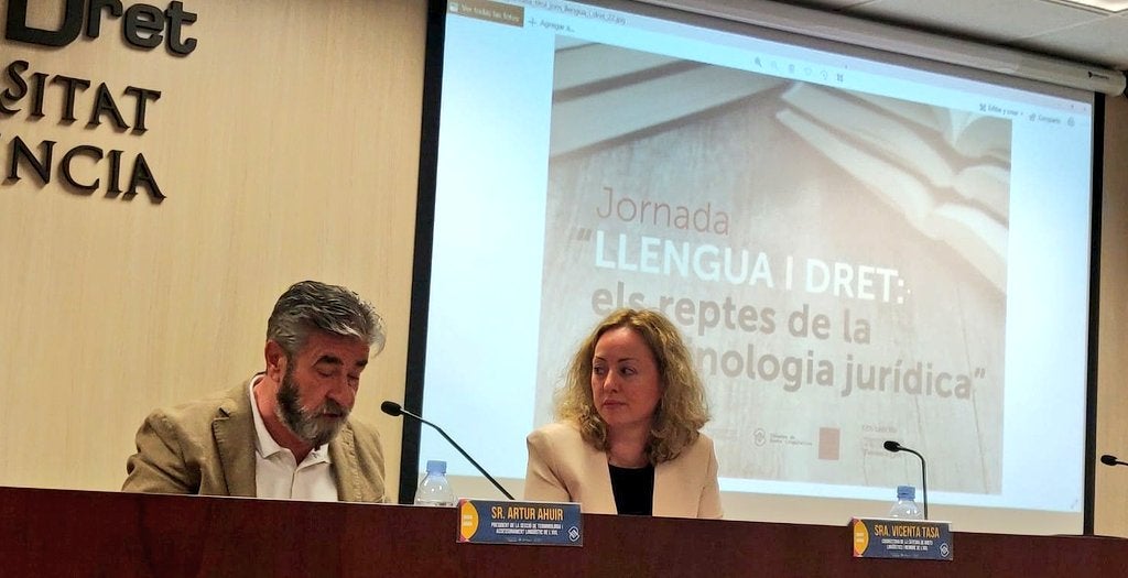 Acte de la Càtedra de Drets Lingüístics a la UV