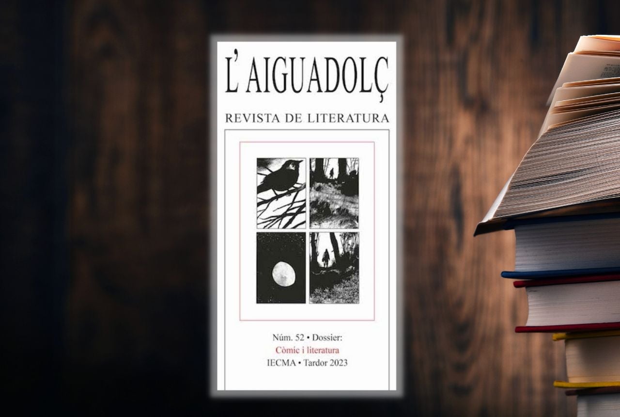 El darrer número de la revista L'Aiguadolç analitza les relacions entre el còmic i la literatura