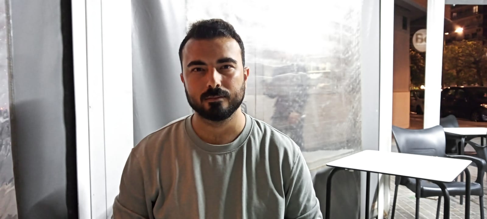 Amjad Yaghi periodista palestí refugiat a València