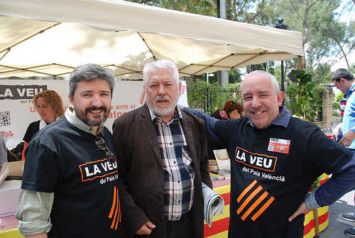 Moisès Vizcaino, Jesús Huguet i Xavier Pérz