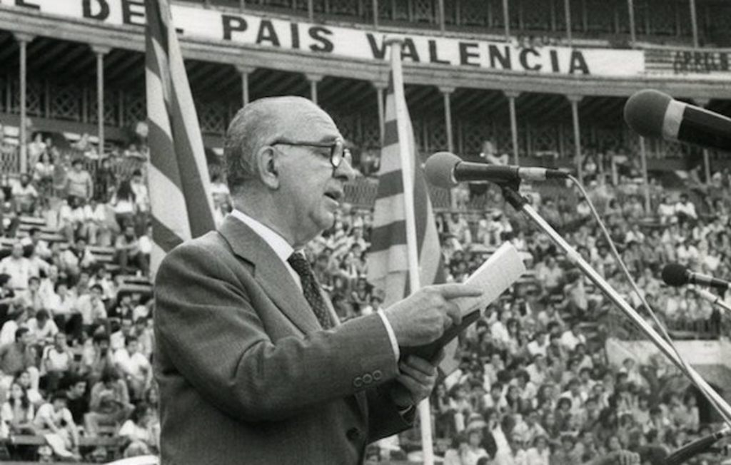 El professor Manuel Sanchis Guarner