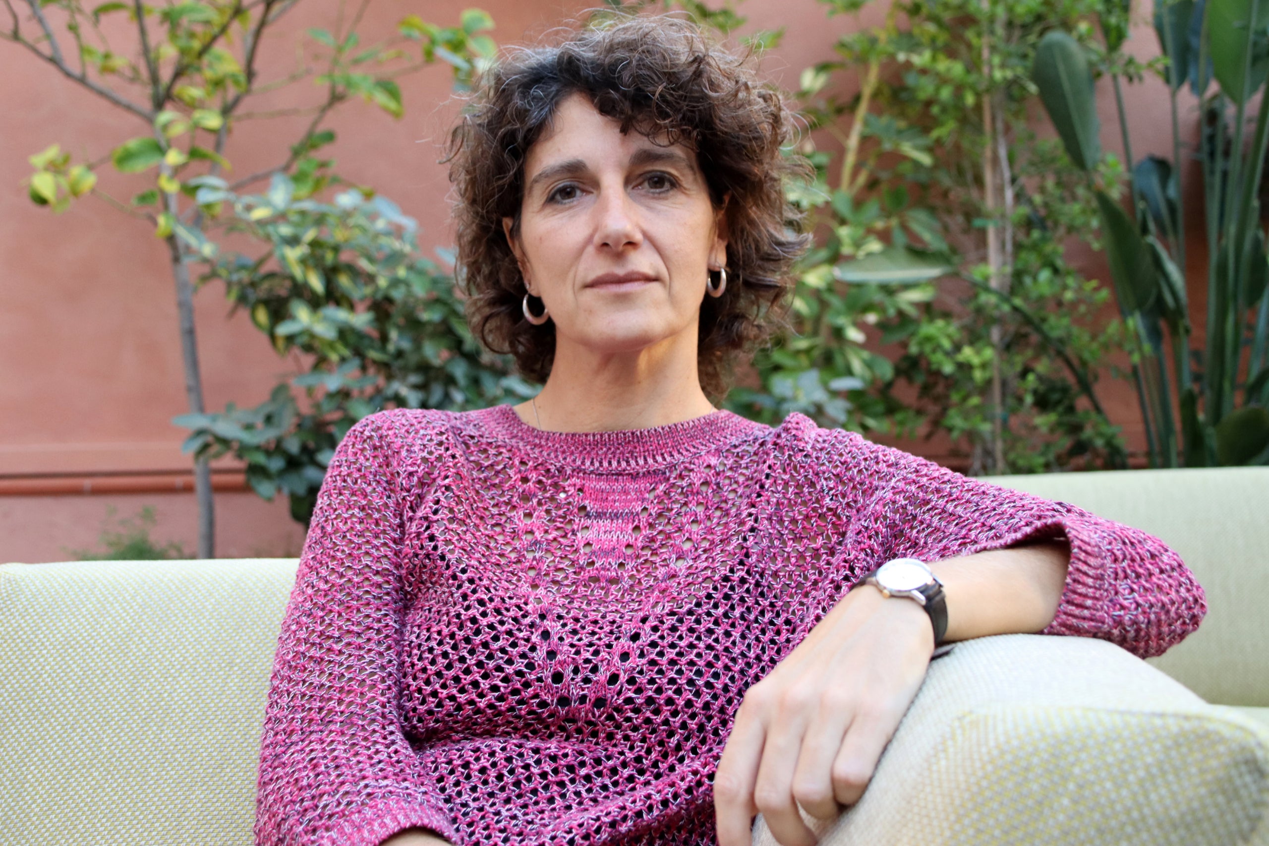 La filòsofa Marina Garcés a la seu d'Anagrama a Barcelona | Eli Don | ACN