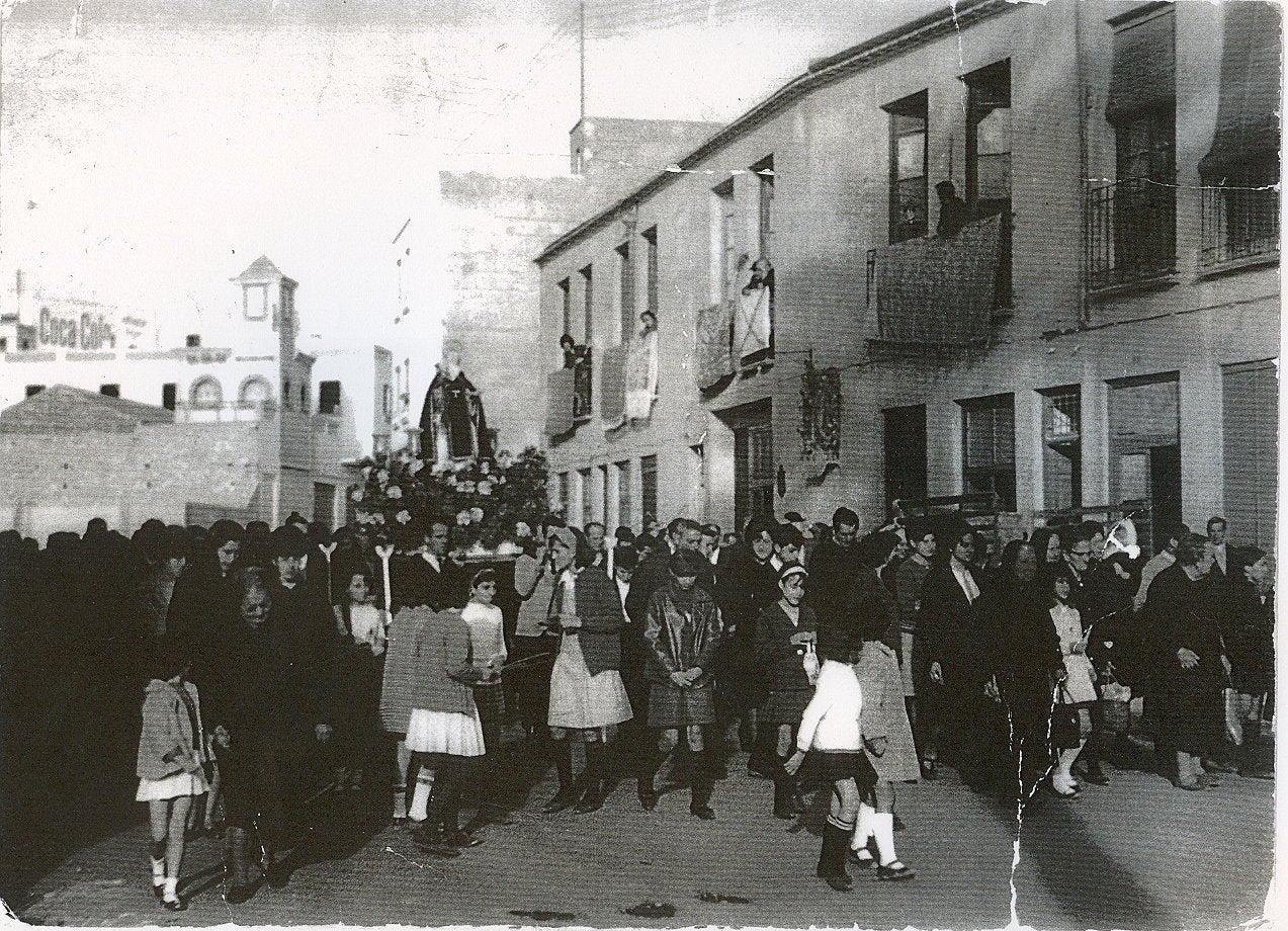 Romeria de Sant Antoni a Elx, anys cinquanta 