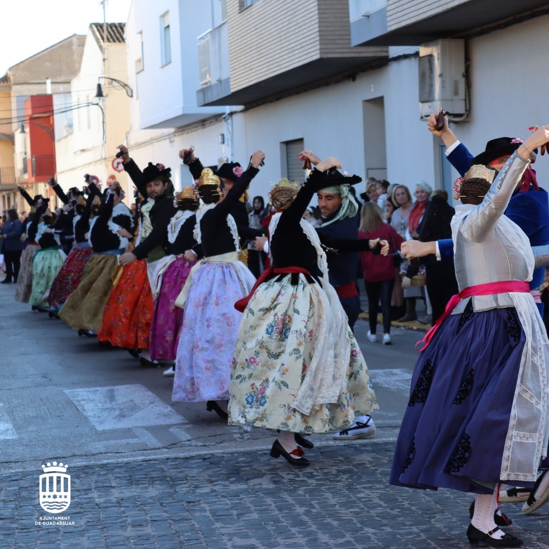 Balls a Guadassuar durant la Repartició de la Carn