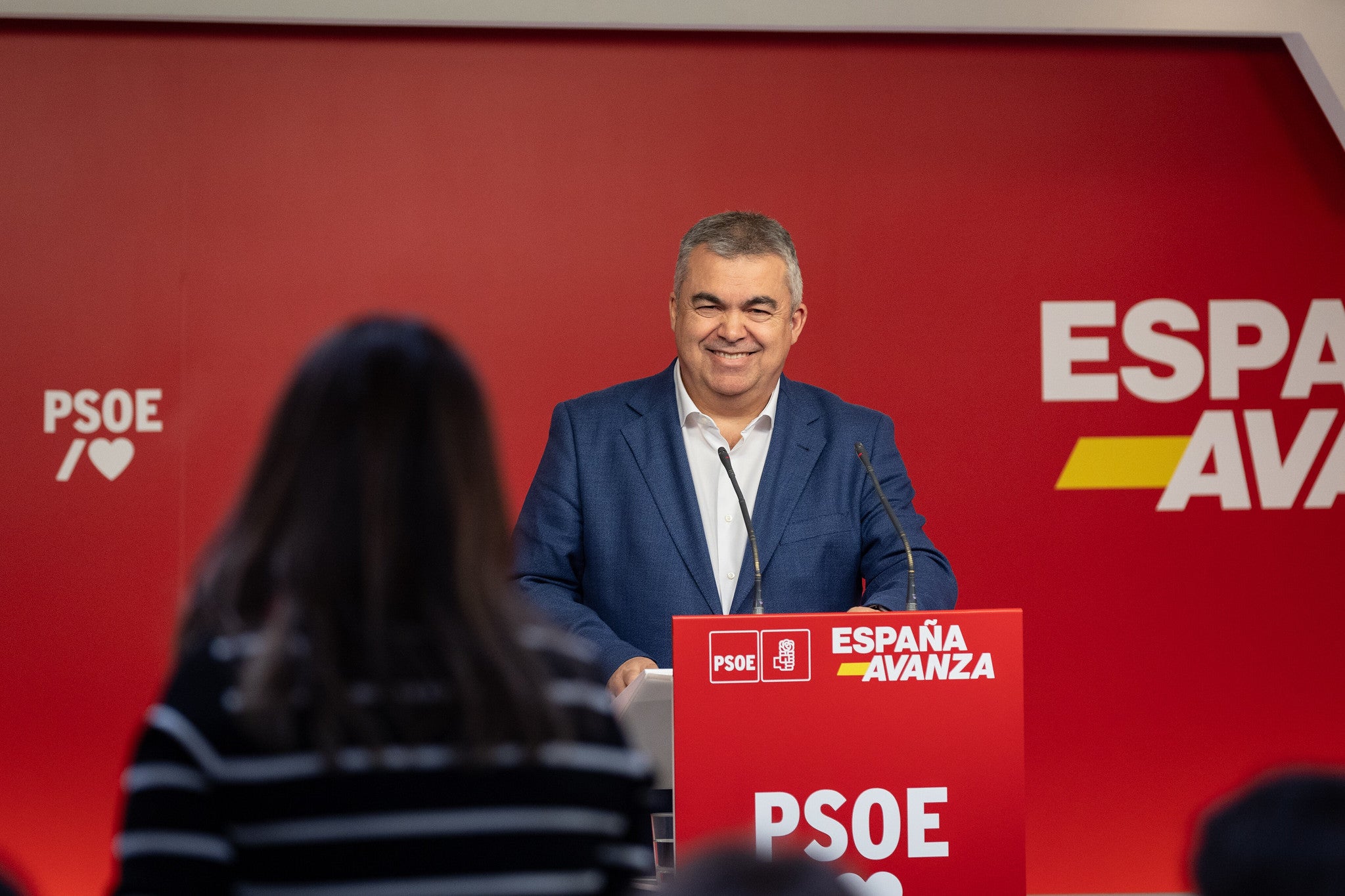 El secretari d'Organització del PSOE, Santos Cerdán / Agència Catalana de Notícies