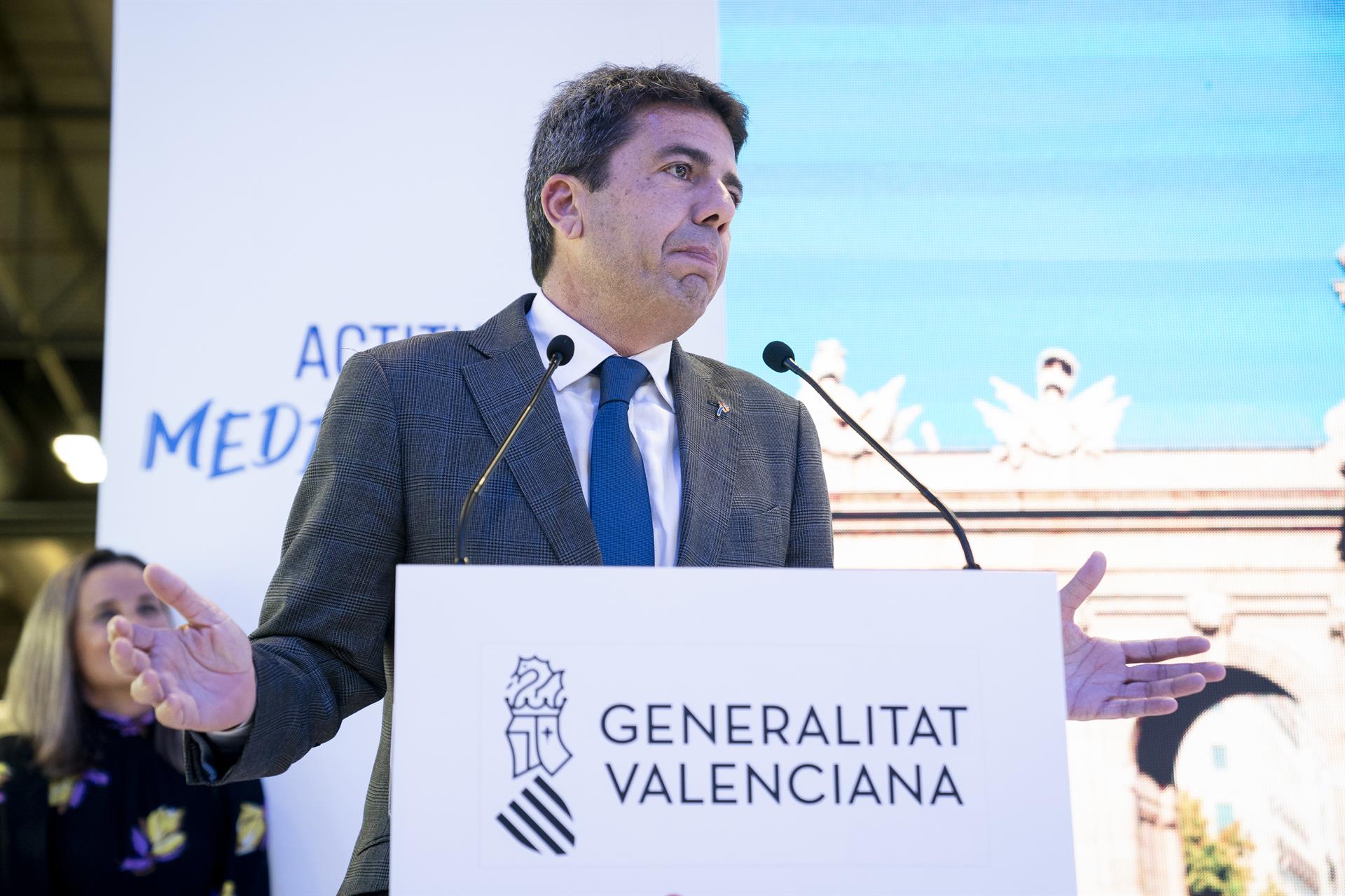 El president valencià, Carlos Mazón / Europa Press