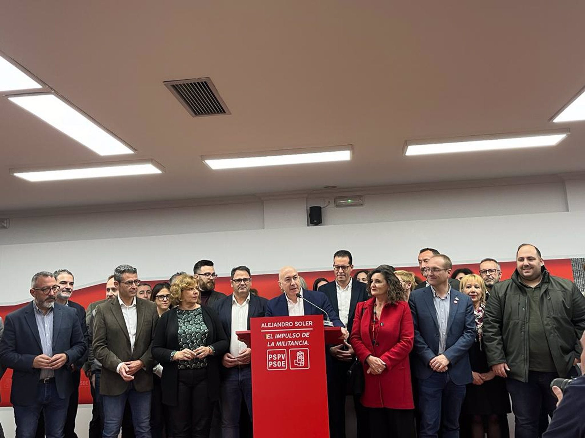 Alejandro Soler es presenta oficialment a les primàries per a liderar el PSPV / Europa Press