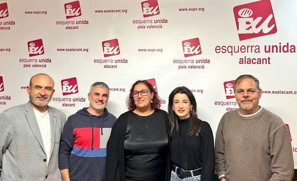 El consell polític local d'Esquerra Unida a Alacant