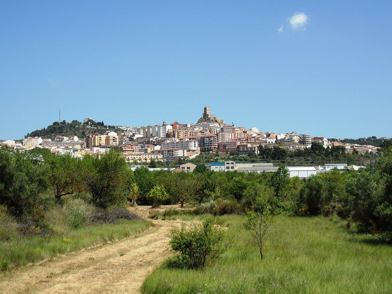 Vista de Banyeres de Mariola (l'Alcoià), un dels municipis que incompleix la normativa