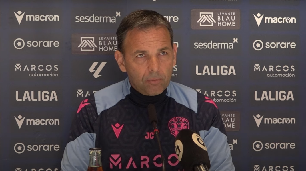Calleja va arribar a l'equip granota en 2022 | Youtube Llevant UE