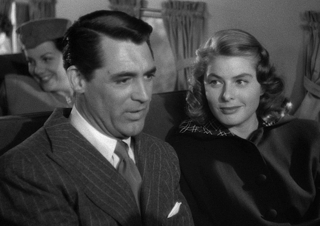 Cary Grant i Ingrid Bergman en «Notorius» («Encadenados»), d'Alfred Hitchcock