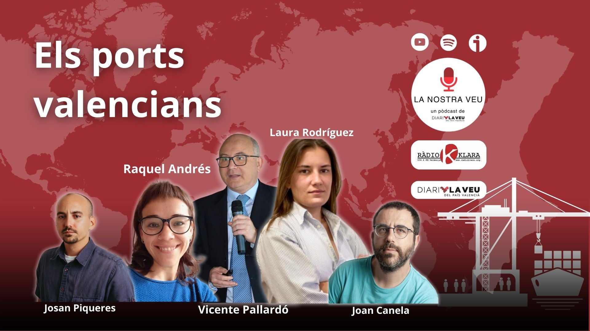 Dijous a les 19:00 h tens una cita amb la Nostra Veu Josan Piqueres, Joan Canela, Vicente Pallardó, Laura Rodríguez i Raquel Andrés a la Nostra Veu