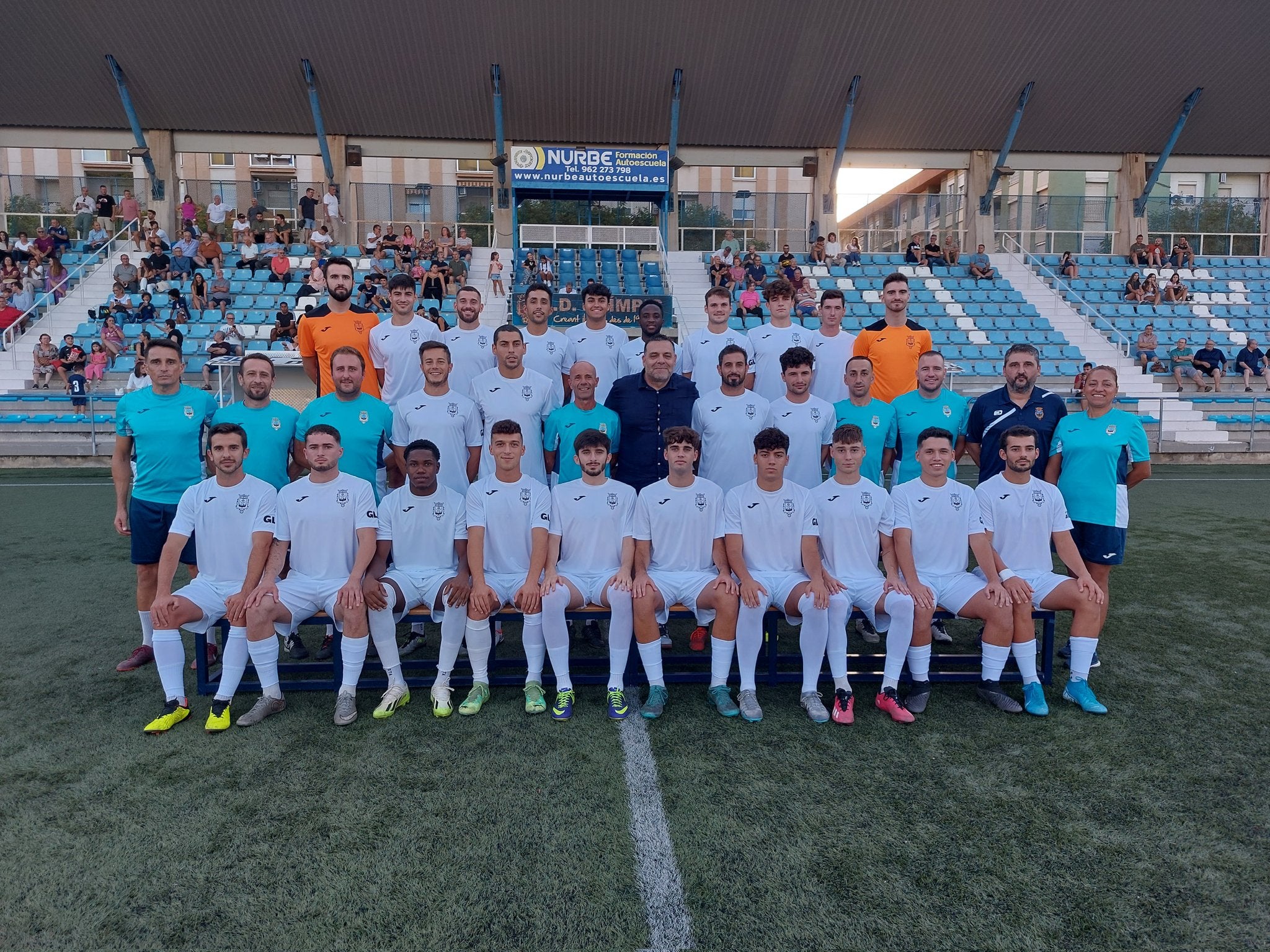 Presentació, al setembre de l'any passat, del planter de l'Olímpic de Xàtiva