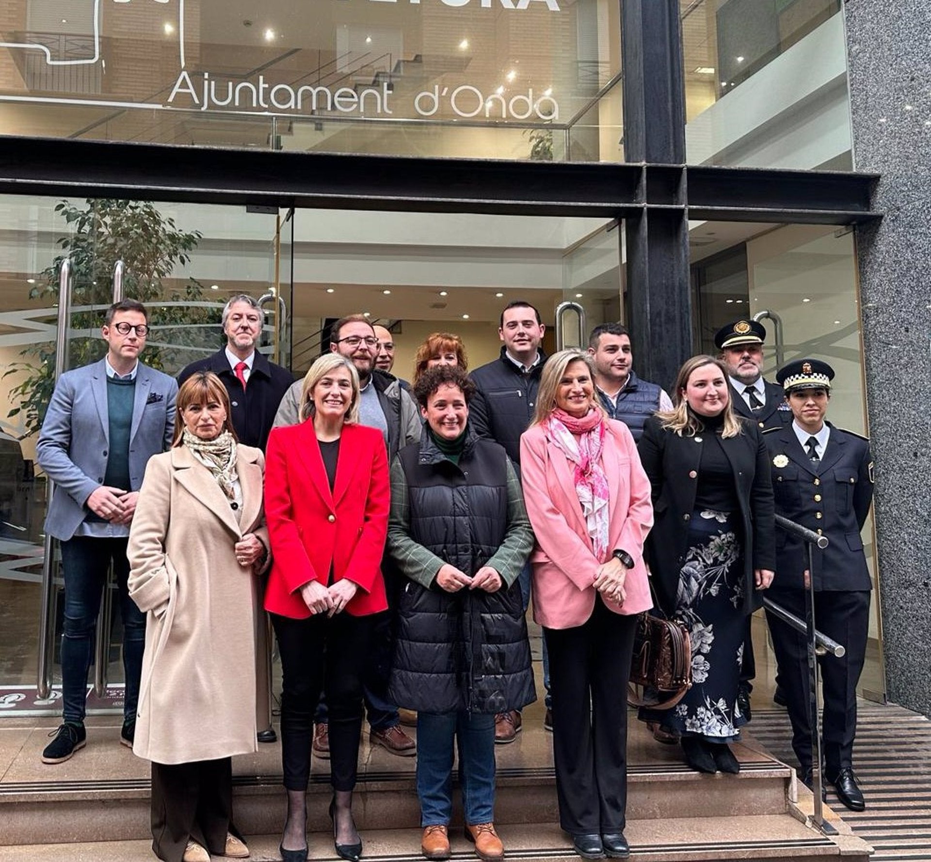 La consellera Elisa Núñez (la segona per l'esquerra) a Onda (Plana Baixa) / Europa Press