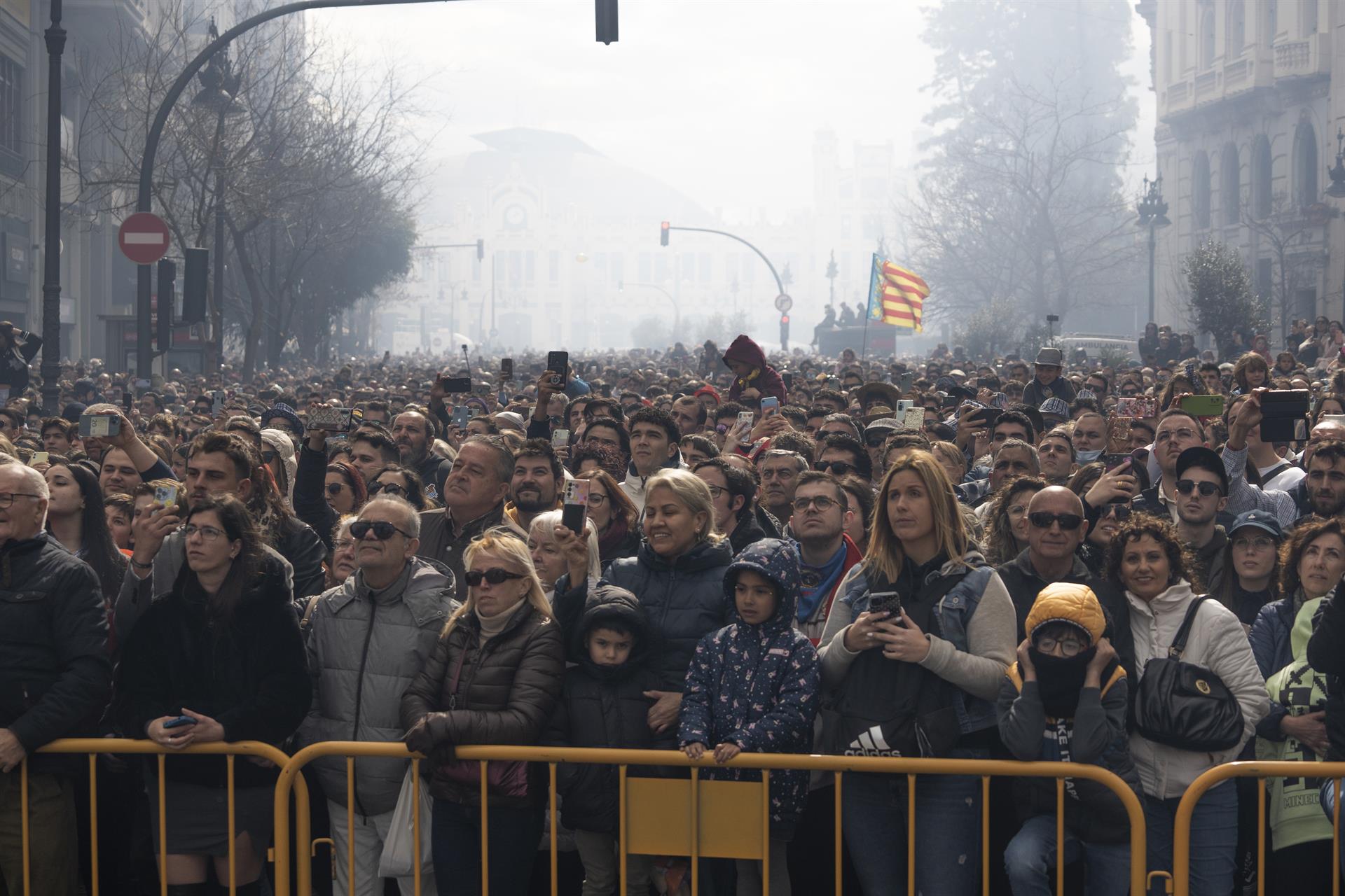 «Mascletà» a València | Europa Press