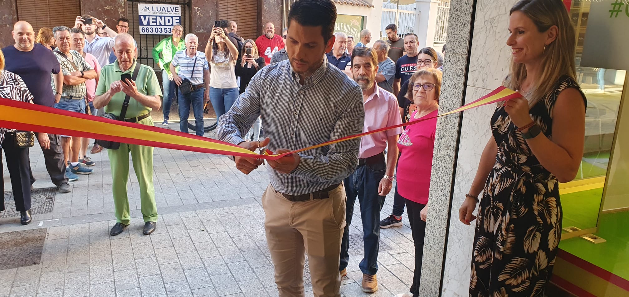 Adrián García inaugura la seu de Vox a Sant Vicent del Raspeig (l'Alacantí)