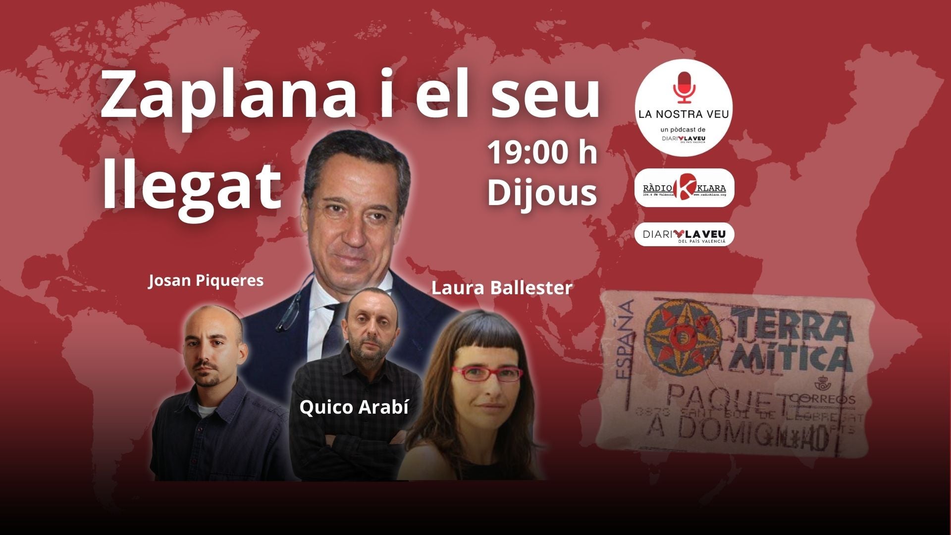 Quico Arabí i Laura Ballester parlen sobre Zaplana al pòdcast La Nostra Veu