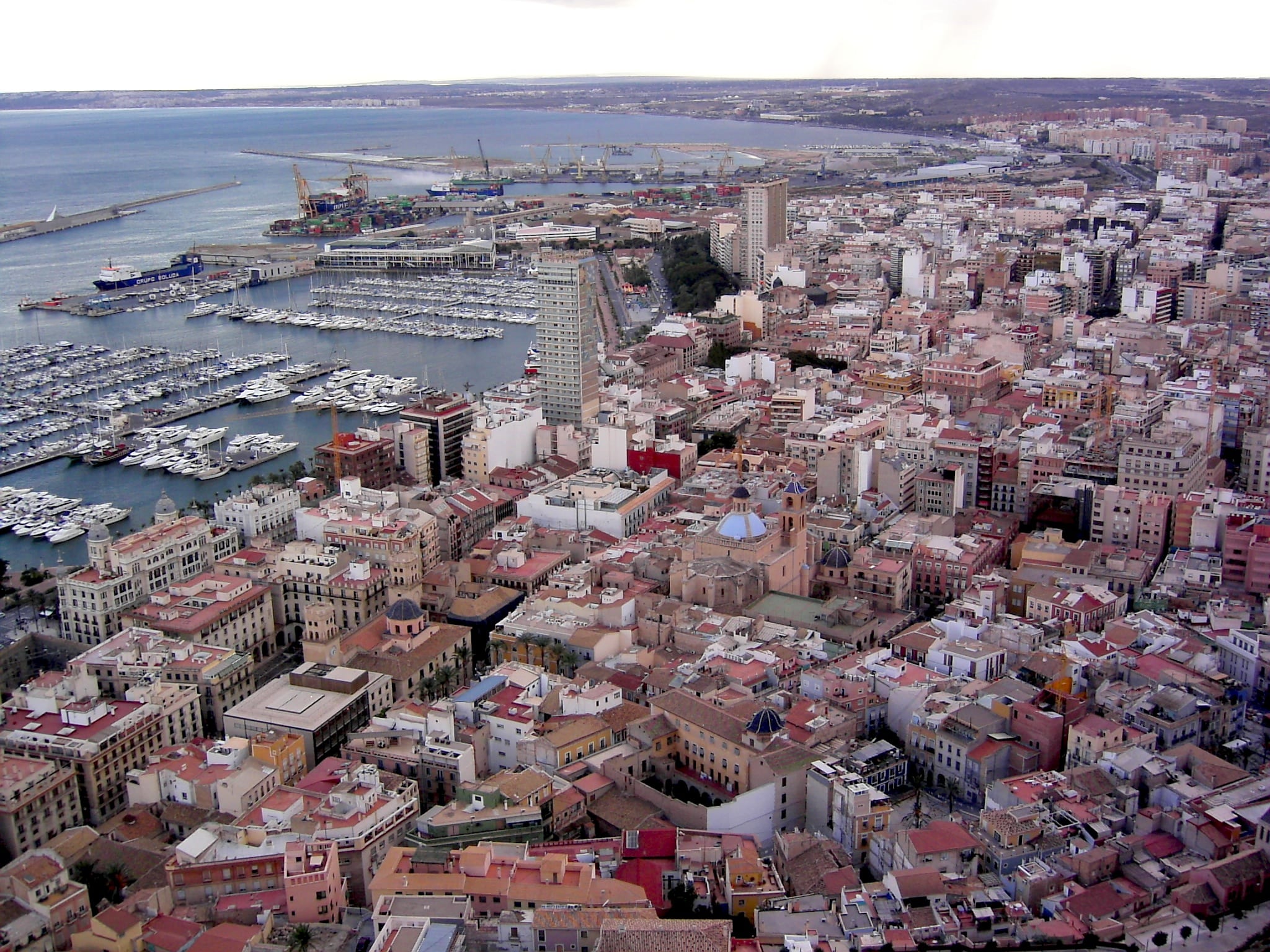 Vista de la ciutat d'Alacant