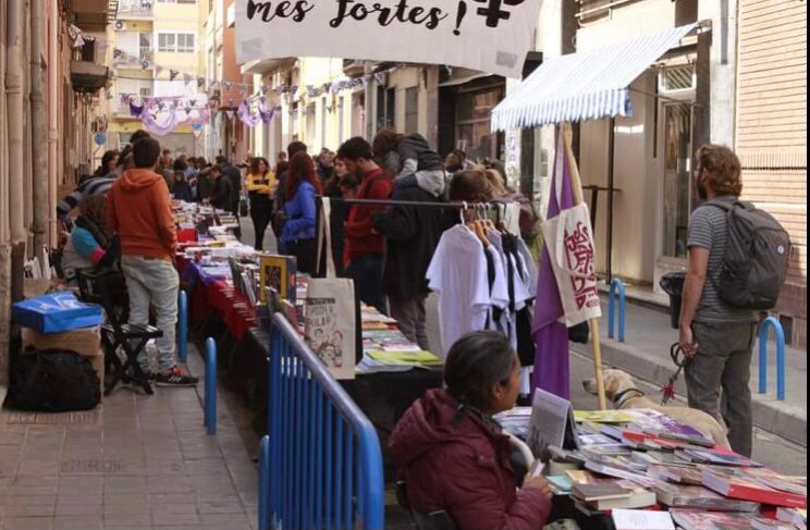 Edició anterior de la Fira del Llibre Feminista d'Alacant