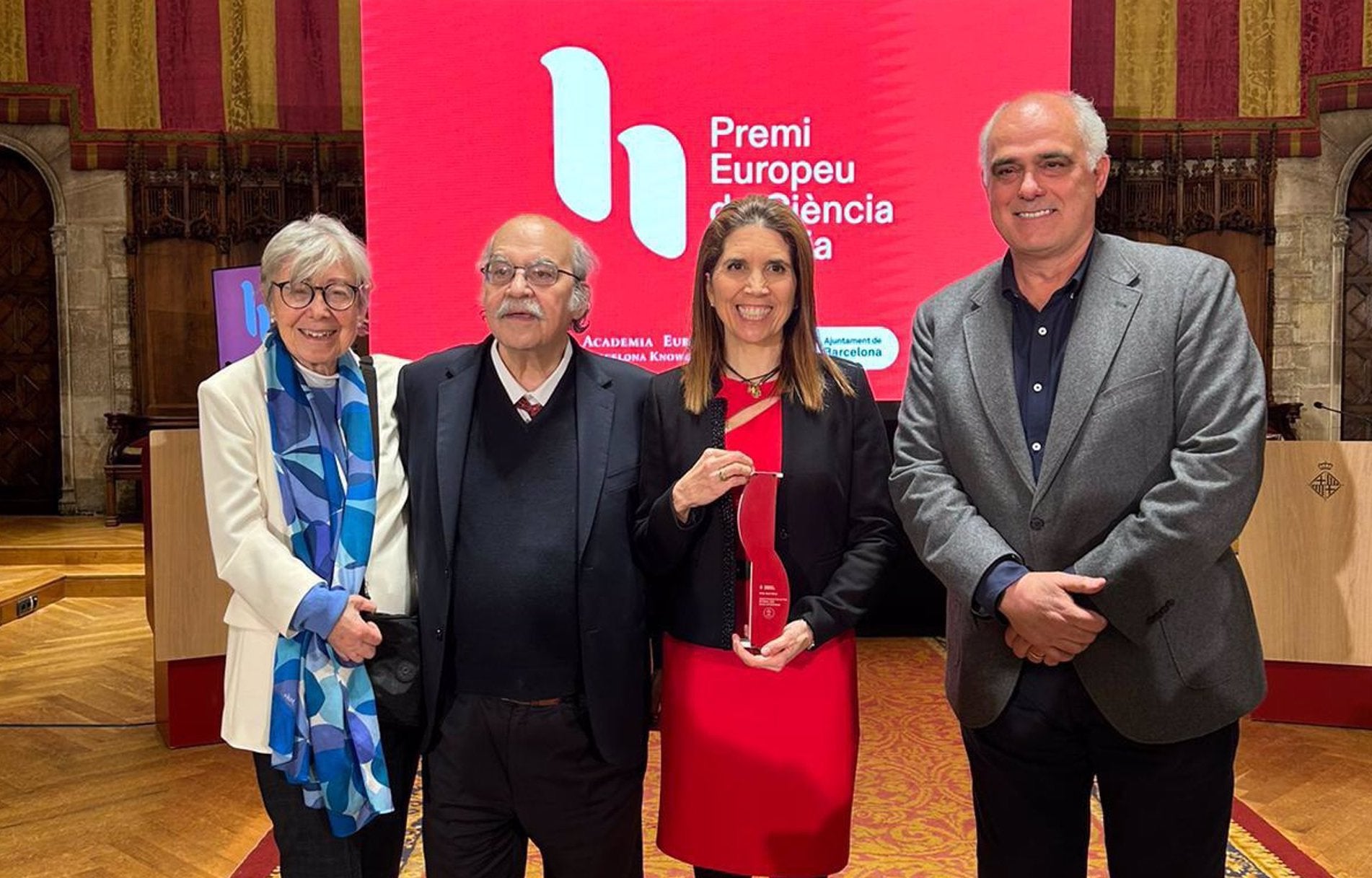 L'experta en intel·ligència artificial Nuria Oliver, IV Premi Hipatia