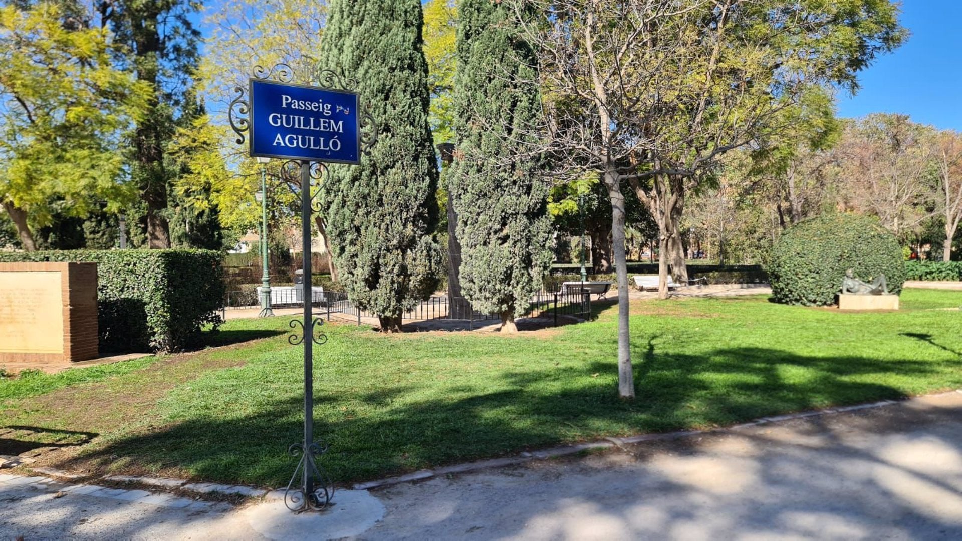 Passeig dedicat a Guillem Agulló als Jardins de Vivers de València / Europa Press