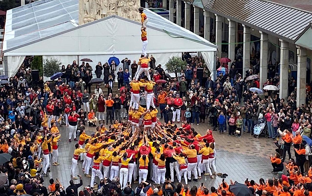 La Conlloga Muixeranga de Castelló de la Plana fa història amb l'Alta de Sis
