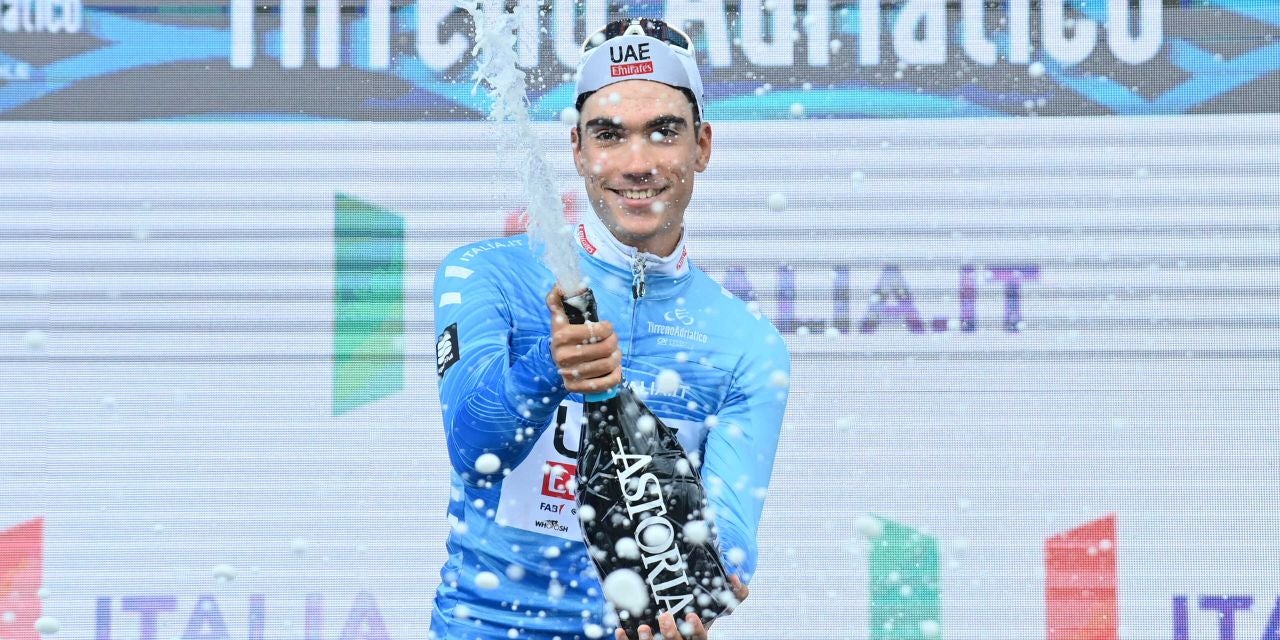 Ayuso va ser el més ràpid en la primera etapa de contrarellotge | Organització