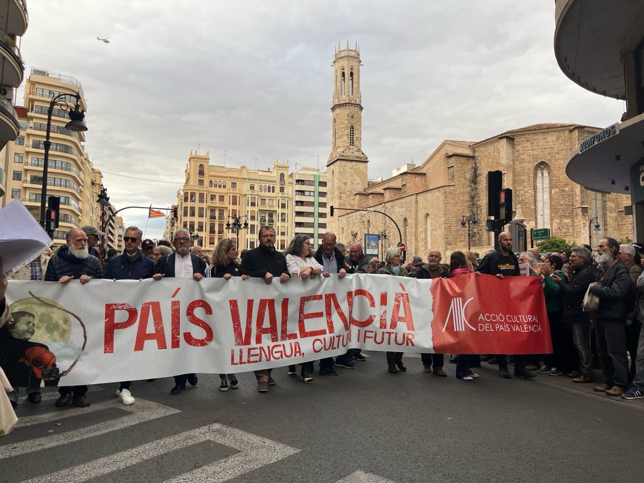 Manifestació del 25 d'Abril del 2024 a València