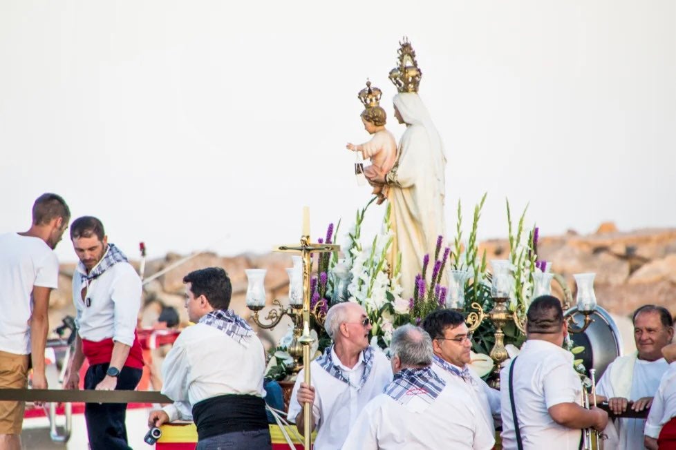 Imatge d'arxiu de la celebració de les festes de la Verge del Carme al Campello (l'Alacantí) / Ajuntament del Campello