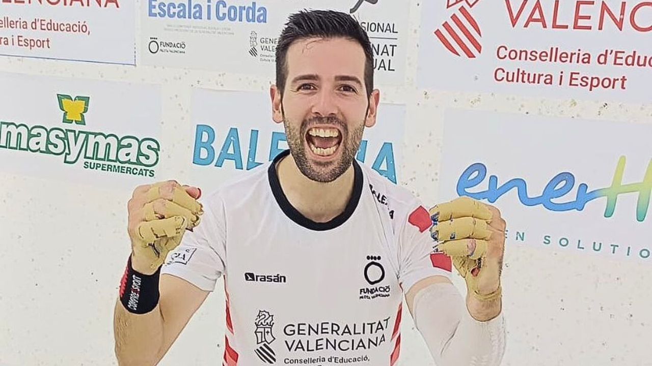 Pere Roc II a l'Individual en Pedreguer d'Escala i Corda de 2023, Pedreguer acollirà la final de torneig Diputació d'Alacant | Instagram @PereRoc2.