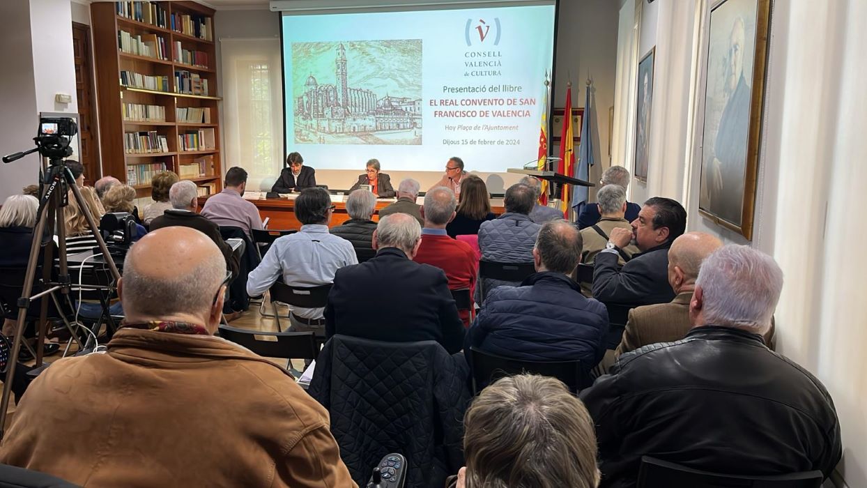 Presentació del llibre a la seu del Consell Valencià de Cultura