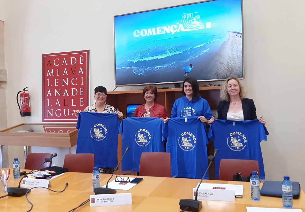 Presentació de la campanya  «En valencià» de l'Acadèmia Valenciana de la Llengua