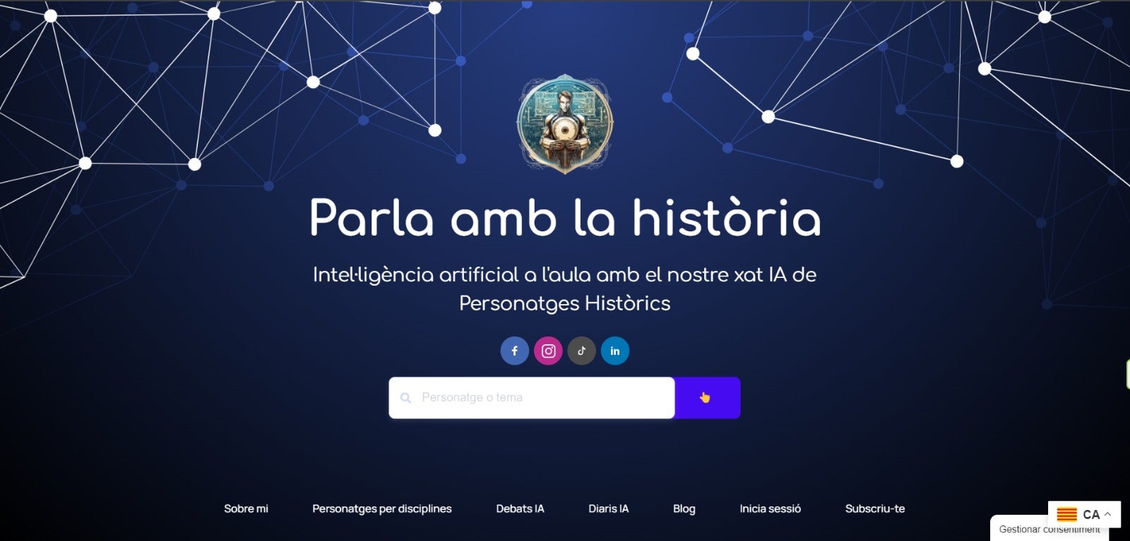 Parla amb la història