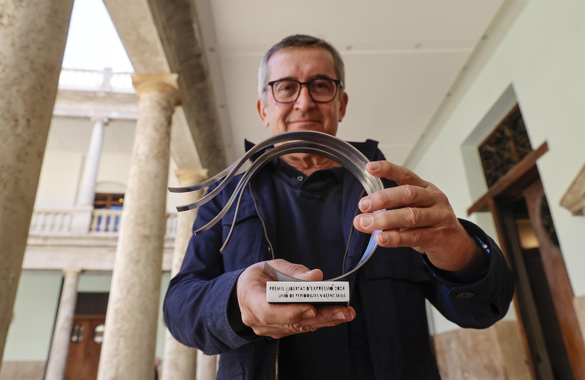 Carlos Sosa, Premi Llibertat d'Expressió 2024 / Europa Press