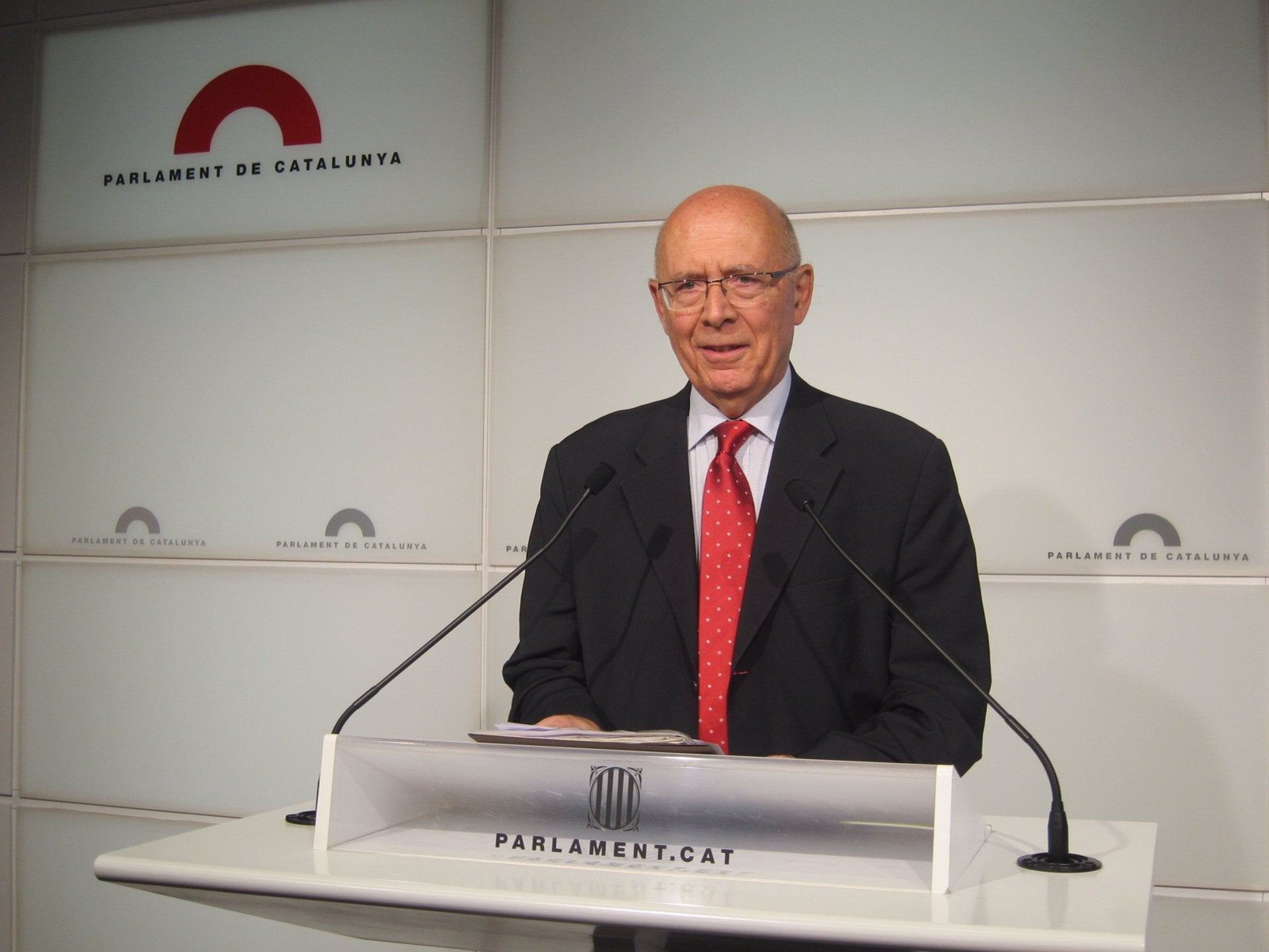 Joan Rigol, expresident del Parlament català / Europa Press