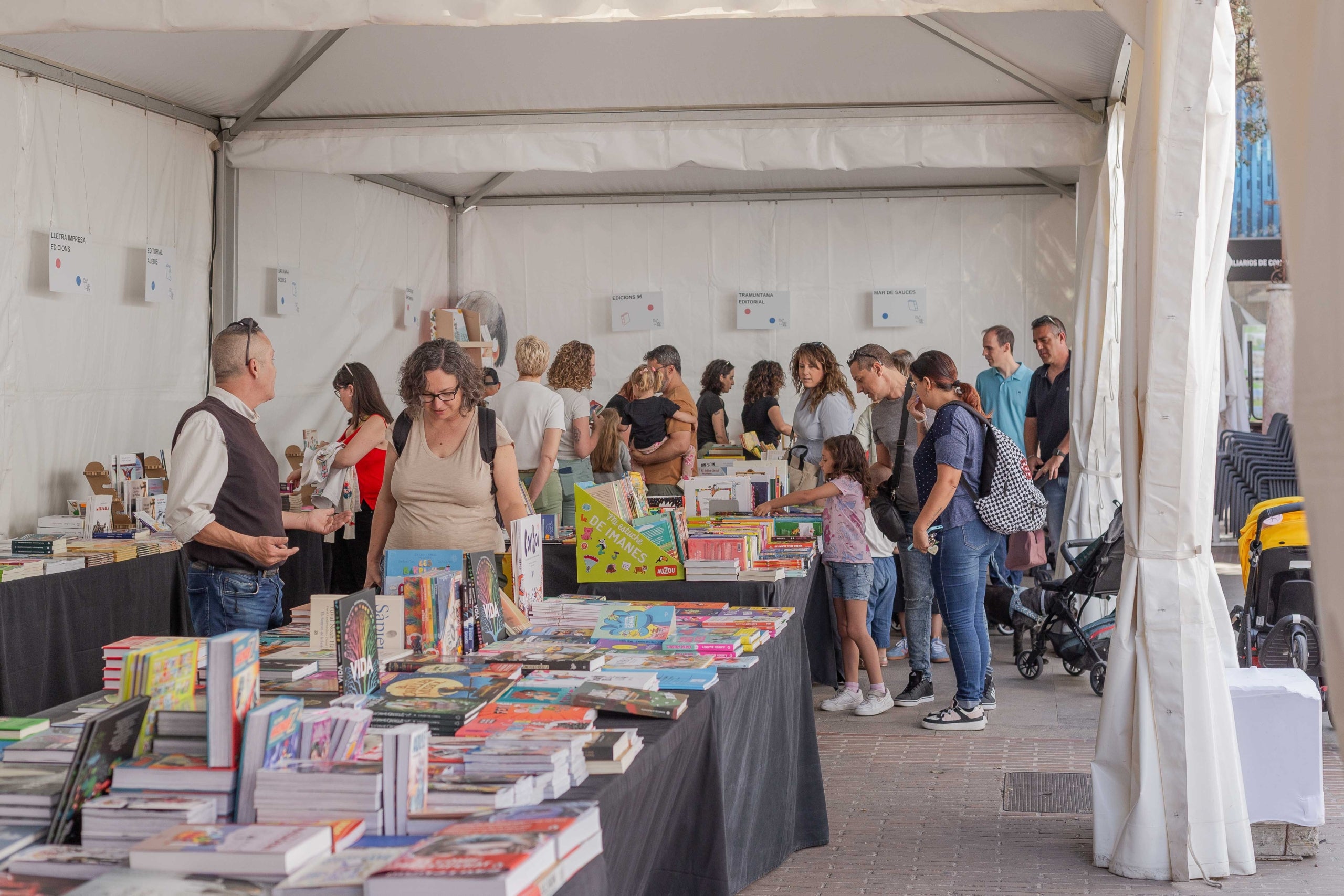 Quarta edició de la Plaça del Llibre de Gandia (Safor) (2024)