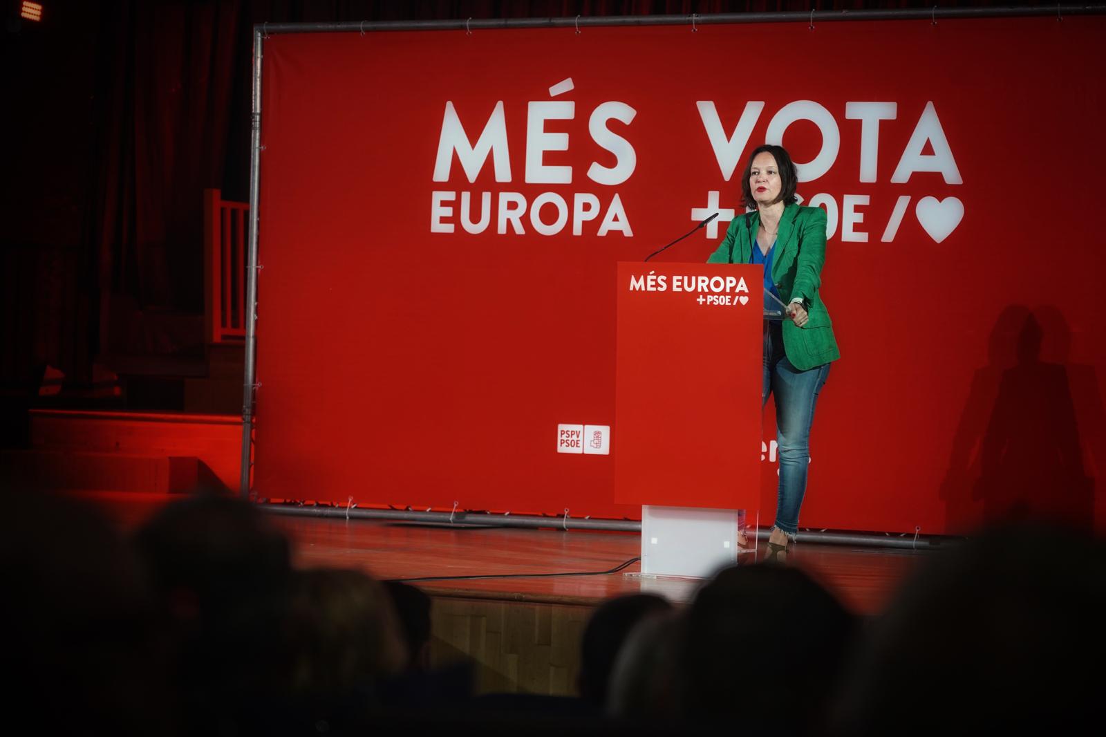 L'eurodiputada socialista, Leire Pajín