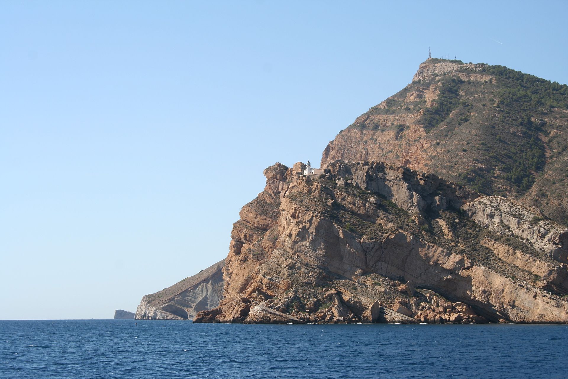La Serra Gelada des de Benidorm (la Marina Baixa)