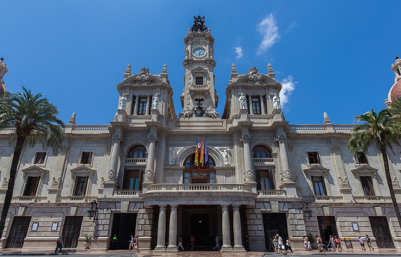 Ajuntament de València | Diego Delso | Wikimedia Commons