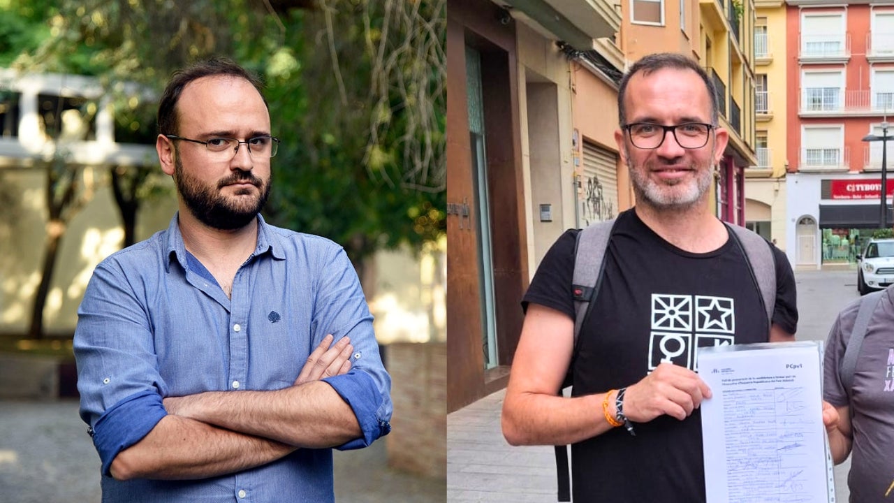 Els líders de les dues candidatures que van optar a l'octubre a liderar ERPV | ERPV i DLV
