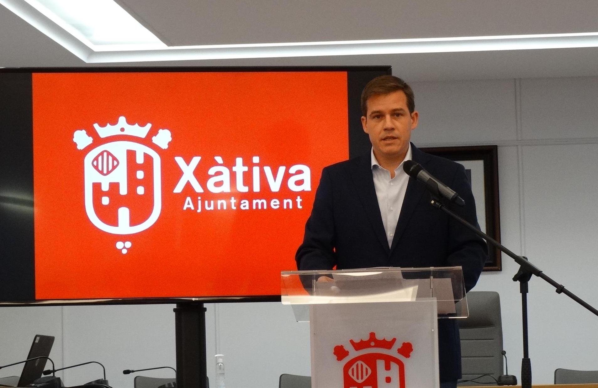 L'alcalde de Xàtiva, Roger Cerdà | EP
