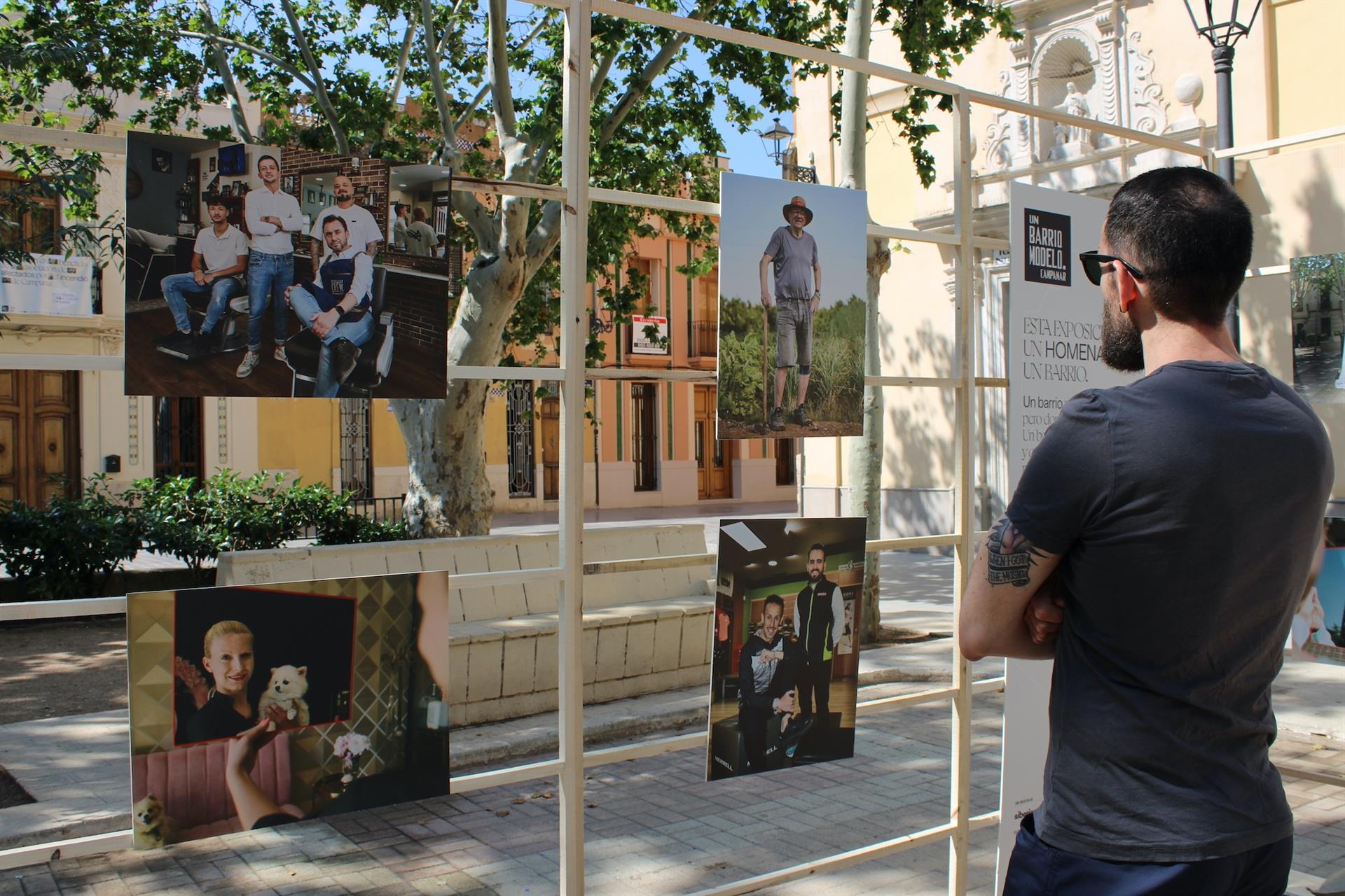 Exposició solidària «Un barri model. Campanar», organitzada a benefici de l'Associació de Residents Damnificats Indencio de Campanar | EP