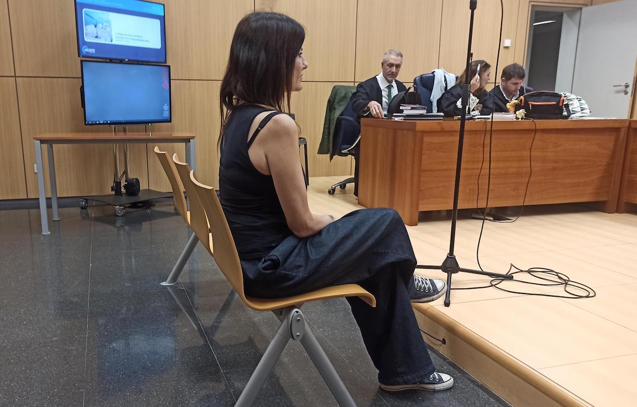L'ultra Cristina Seguí durant el judici | EP