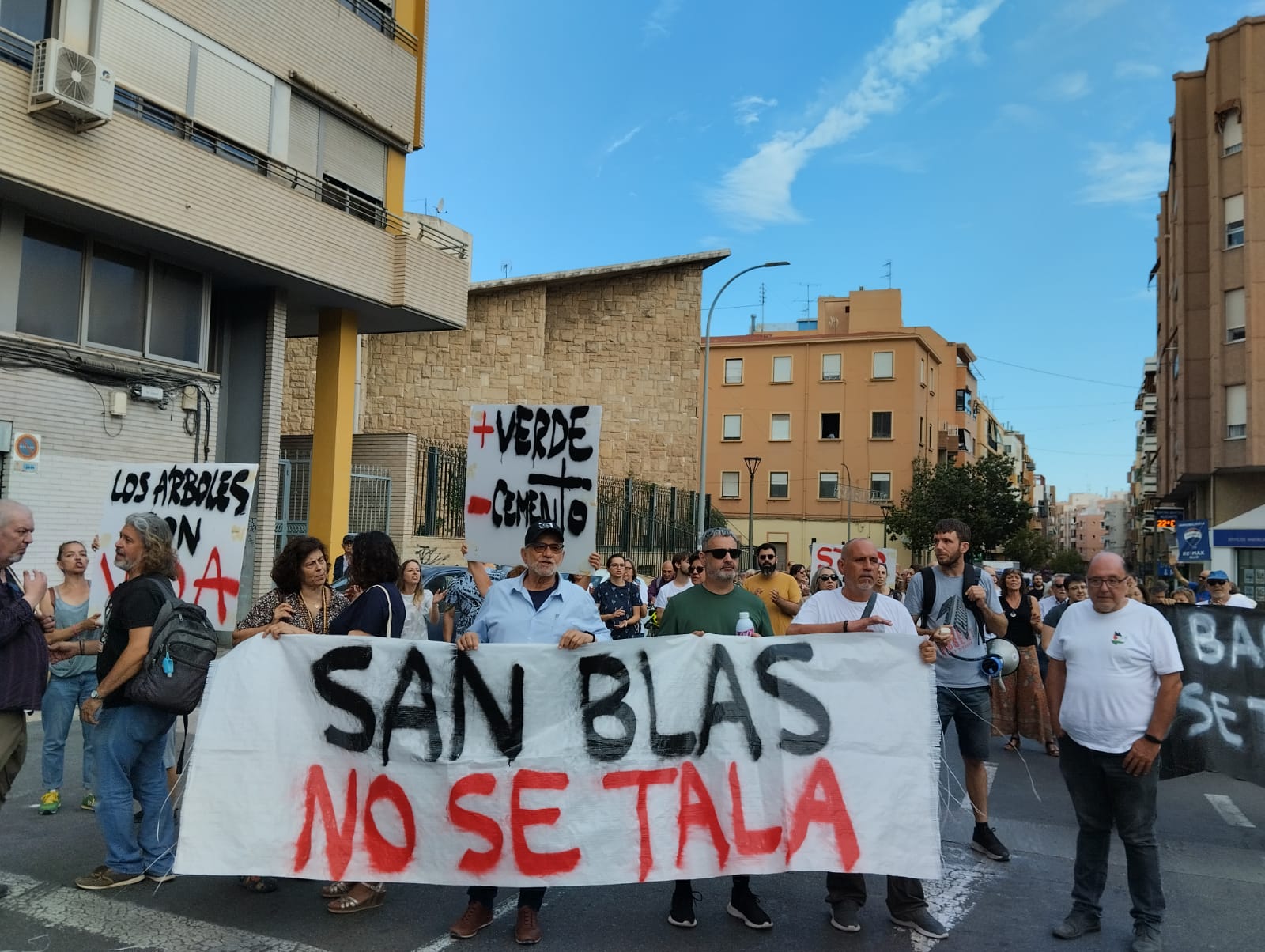 Manifestació a Sant Blai (Alacant) / Esquerra Unida