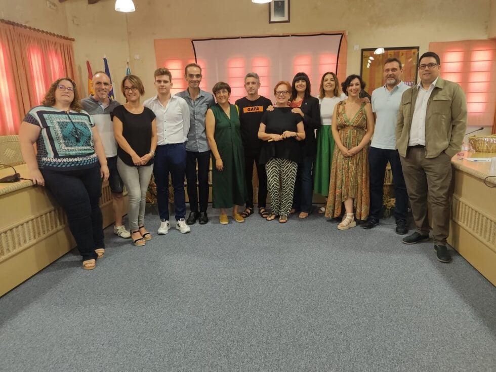Josep Signes, alcalde de Gata de Gorgos (Marina Alta), al centre de la imatge / Ajuntament de Gata
