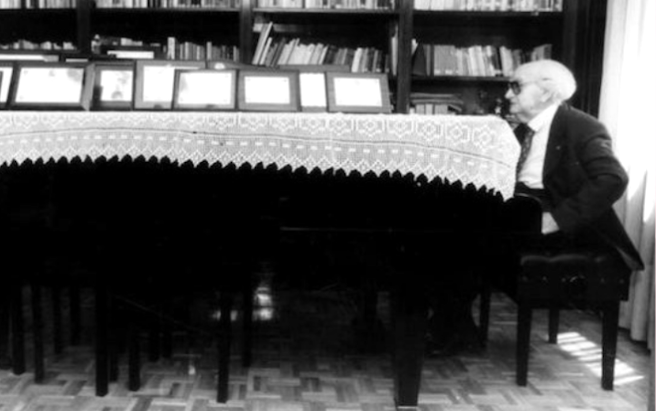 El compositor Joaquín Rodrigo