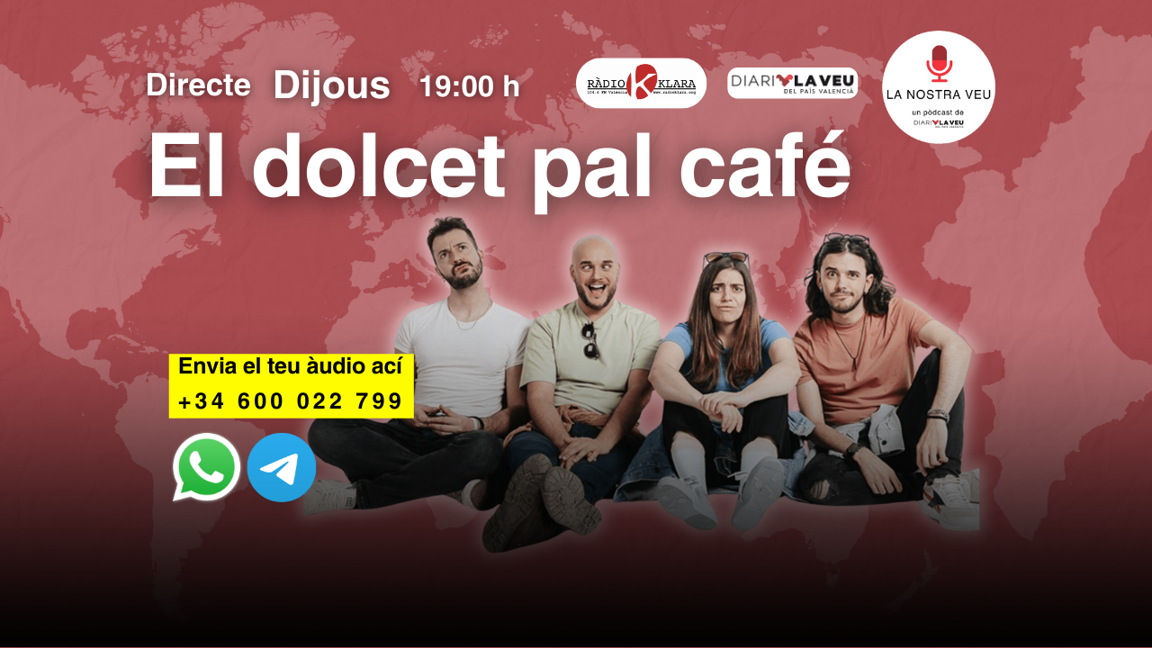 Els integrants del Dolcet pal Café visiten la Nostra Veu