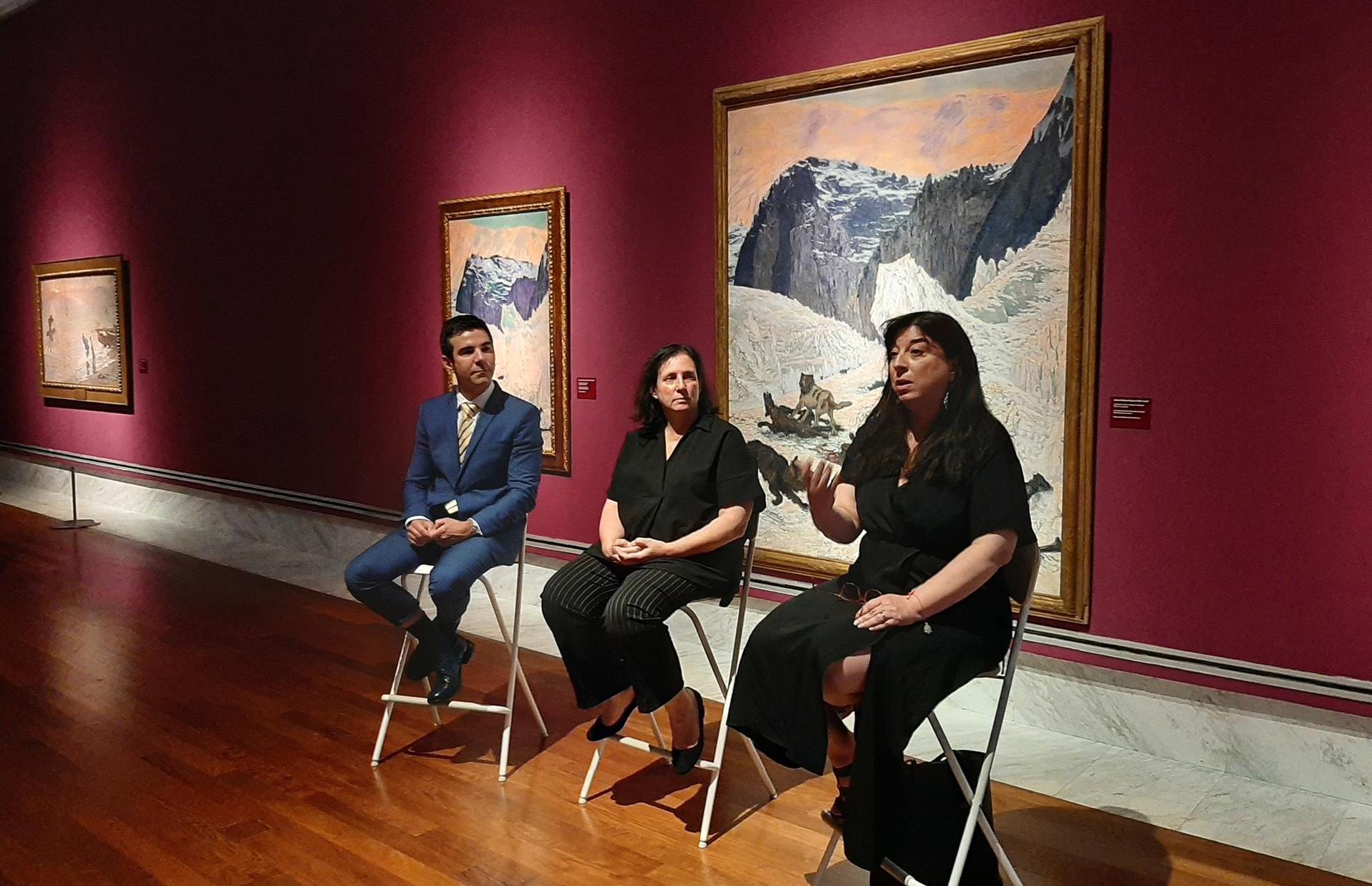 Presentació de la mostra «Antonio Muñoz Degraín. El paisatge dels somnis» al Museu de Belles Arts de València